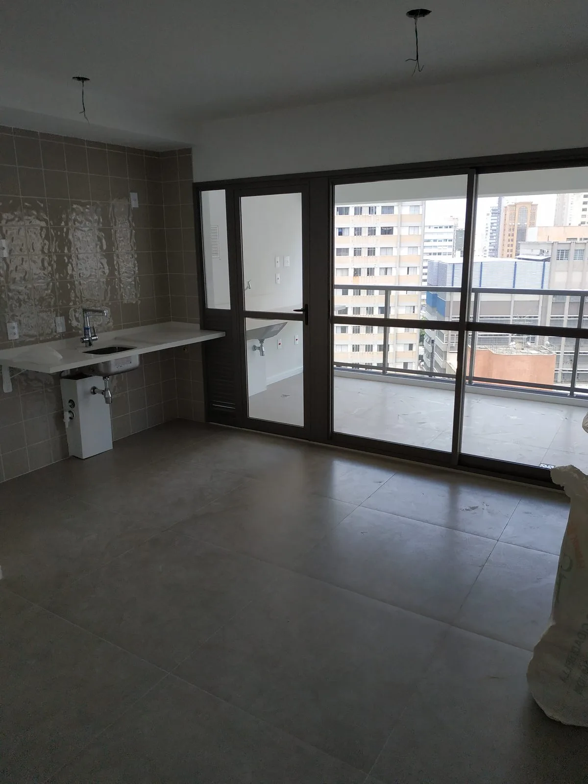 Antes: studio do Studio no Paraíso antes da reforma