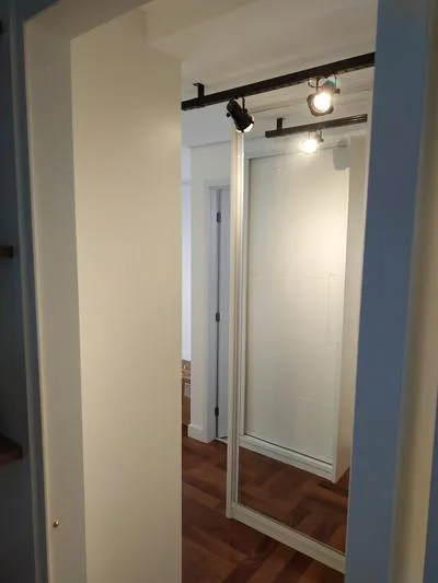 Apartamento Pinheiros: corredor detalhe